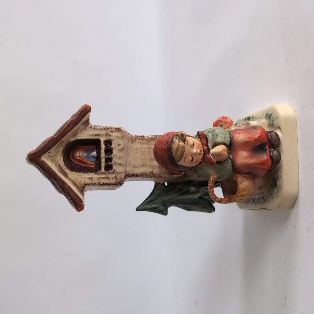 Vtg Hummel Worship Figurine Girl Praying 5"